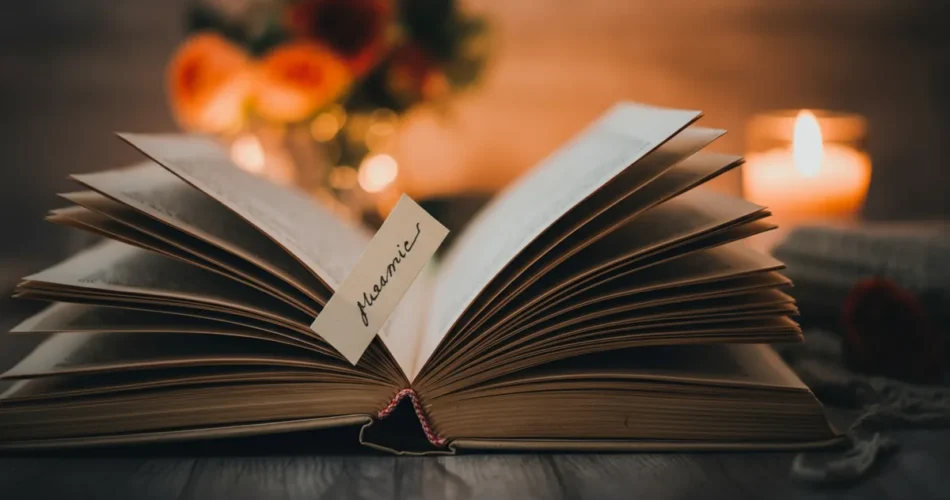 kitap hediye sözleri - içine not yazılmış hediye kitap