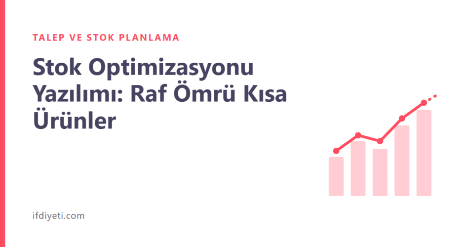Stok Optimizasyonu Yazılımı: Raf Ömrü Kısa Ürünler